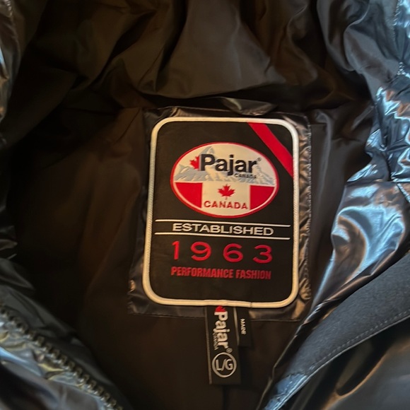 NEW🇨🇦🖤PAJAR Canada Women's Graphite Puffer Jacket NEVIS size L - Picture 5 of 15